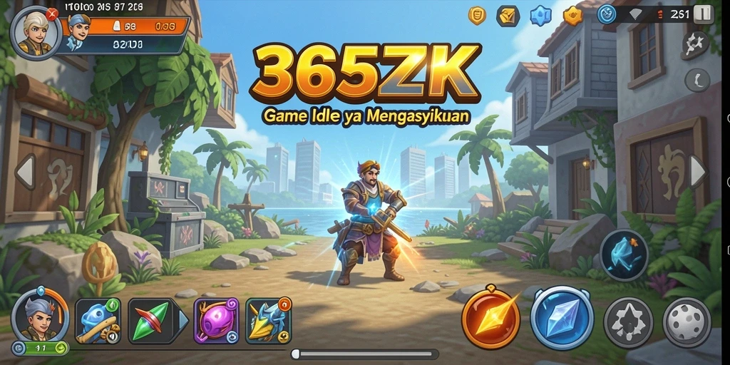 Tampilan gameplay <strong>365ZK</strong> yang menarik dan penuh warna.