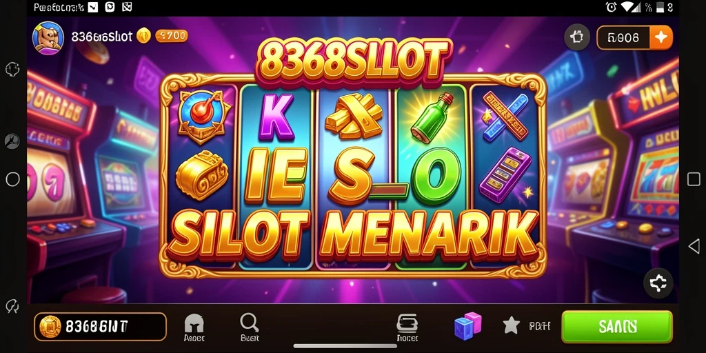 Tampilan gameplay menarik dari 8368SLOT dengan fitur Idle.