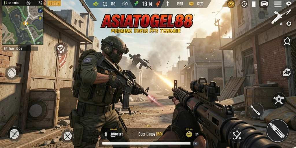 Tangkapan layar gameplay menampilkan pertarungan intens dalam ASIATOGEL88.