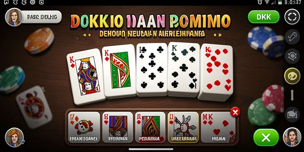 Tampilan gameplay interaktif DKK yang penuh strategi dan keseruan.