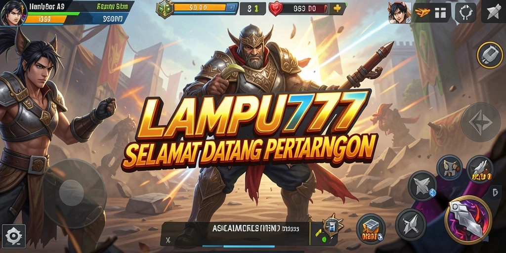 Tampilan gameplay LAMPU777 yang seru dalam pertarungan.