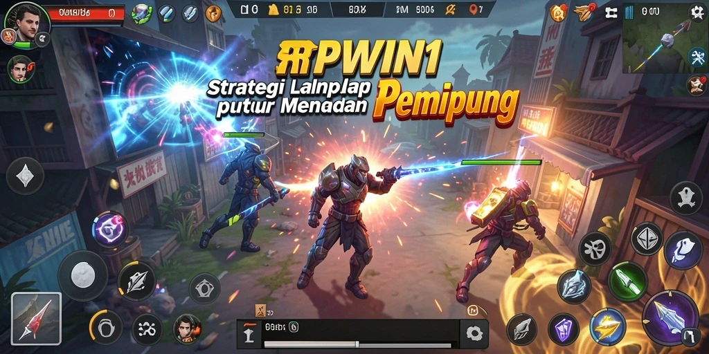 Tampilan gameplay menakjubkan dengan pertempuran strategis yang mendebarkan.